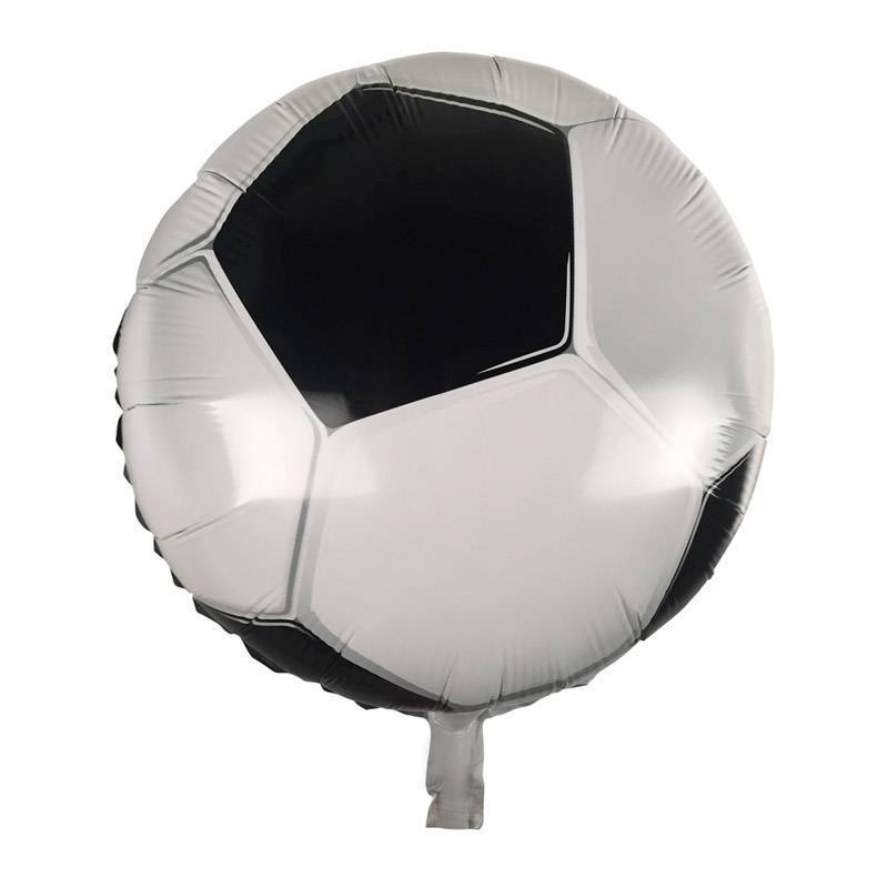 Ballon de foot gonflé en plastique